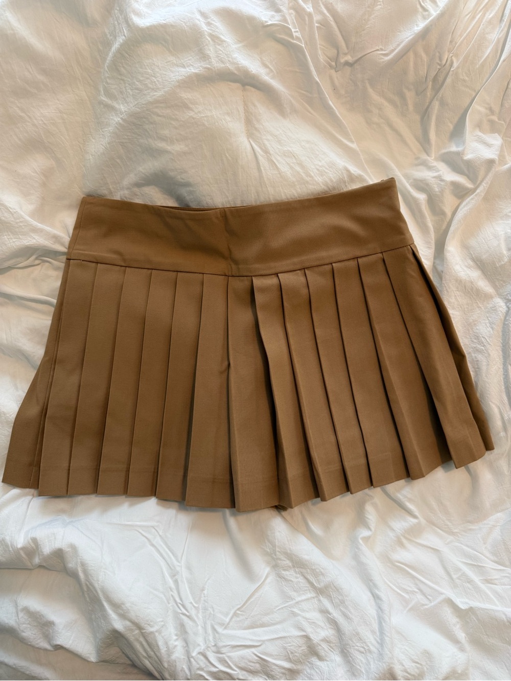 Zara pleated skirt